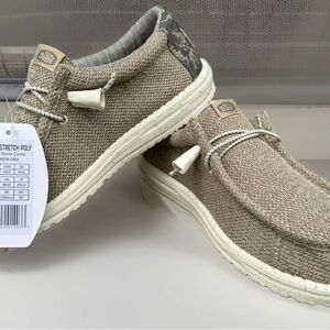 Hey Dude Wally Stretch Men Sand Dune Camo Size M11 Men's Slip on shoes
